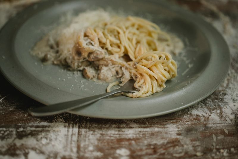 Spaghetti Carbonara Papa Ginos